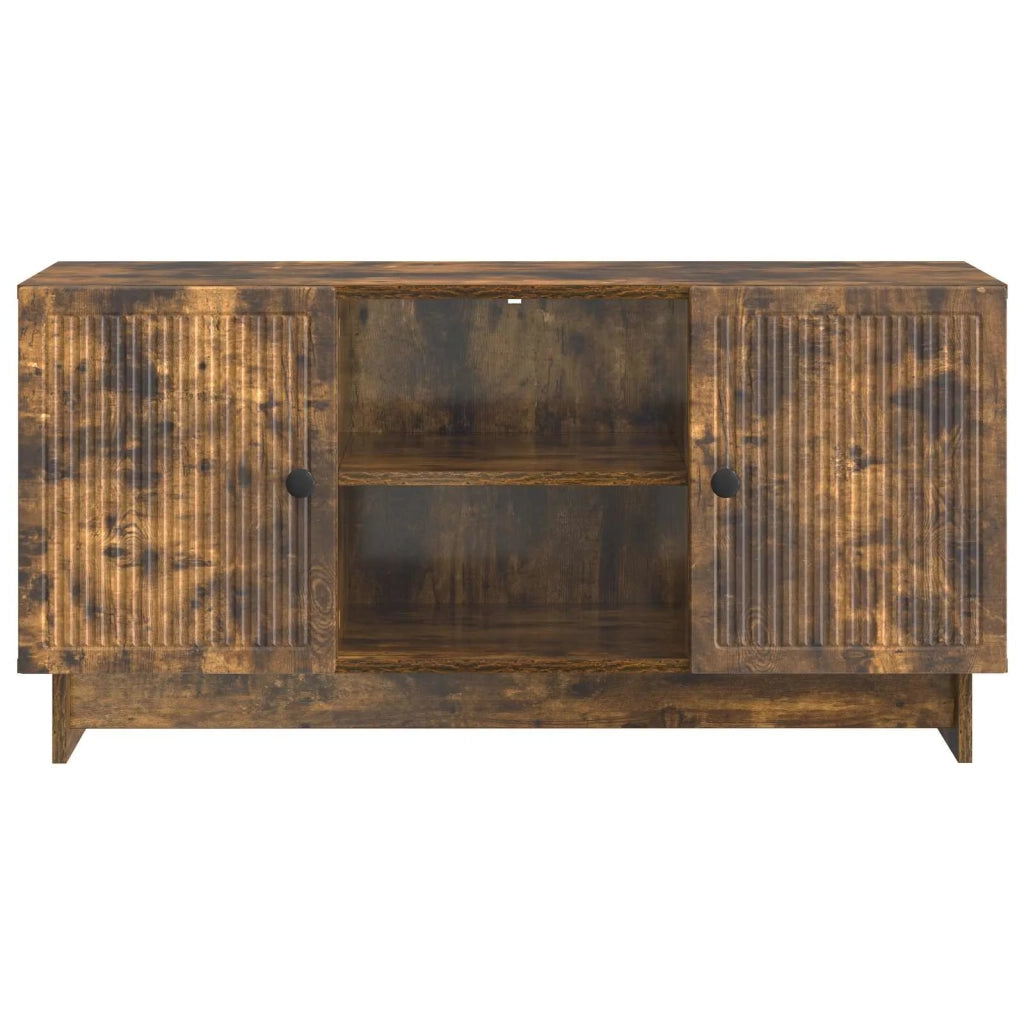 Mobile TV-Credenza per TV 102 x 34,5 x 50 cm Rovere Fumo Legno ingegnerizzato 244306