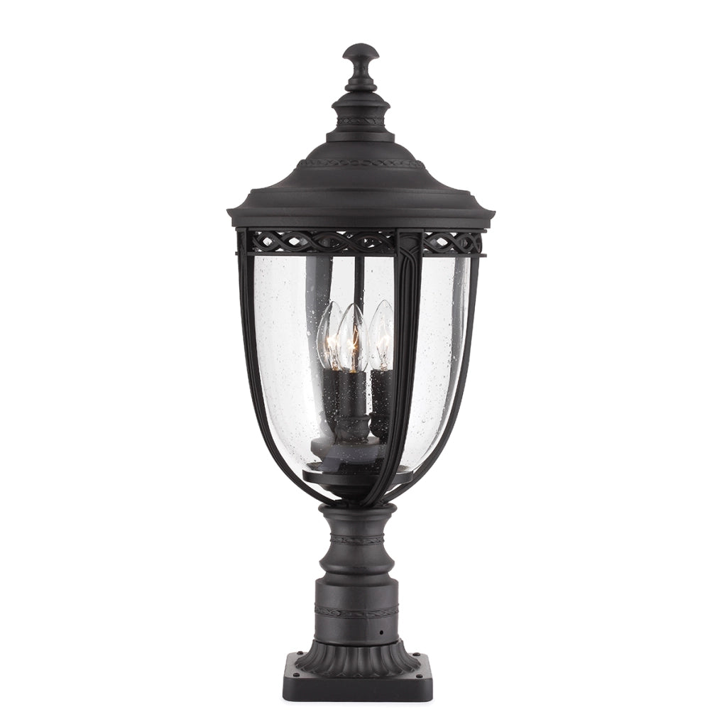 Lampada da giardino English Bridle 63cm 3xE14 nera
