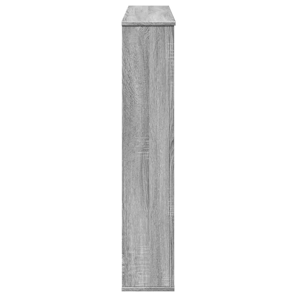 Cornice per Camino Grigio Sonoma 100x20x100 cm in Truciolato 854576
