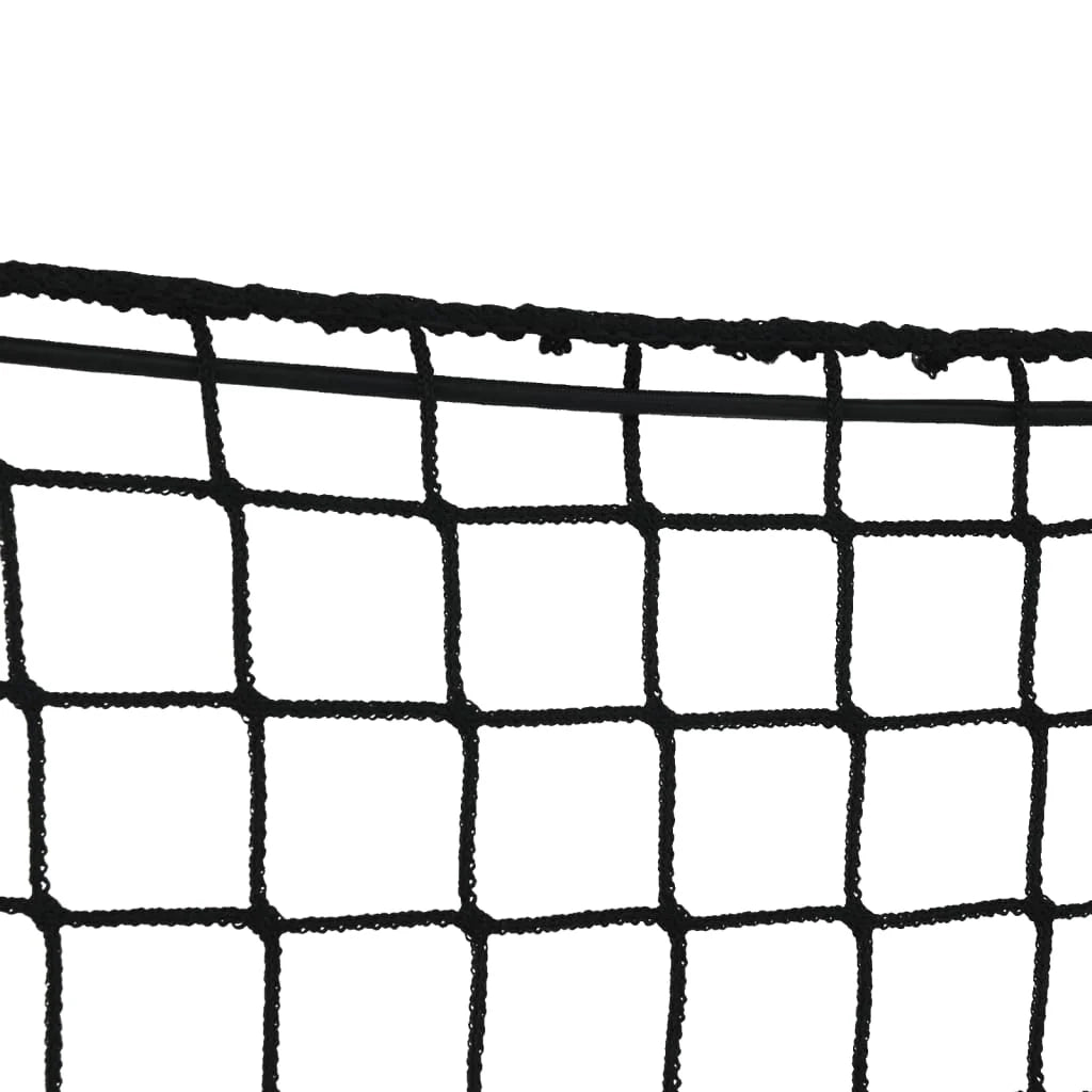 Rete per rimorchio telo di fissaggio per il carico portapacchi con corda elastica 8 x 3,5 m PP nero 02_0042240
