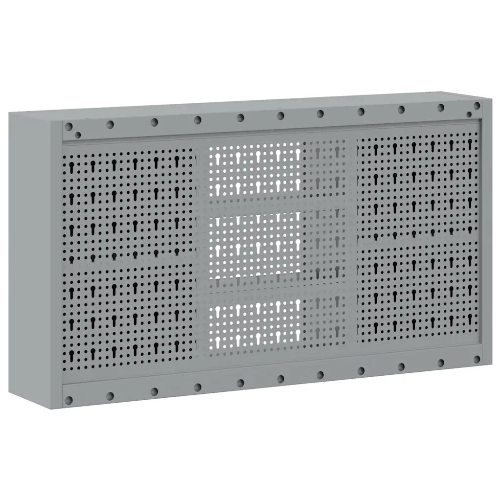 Mobile per attrezzi con blocco Nero e Grigio 100 x 20 x 55 cm 4103473