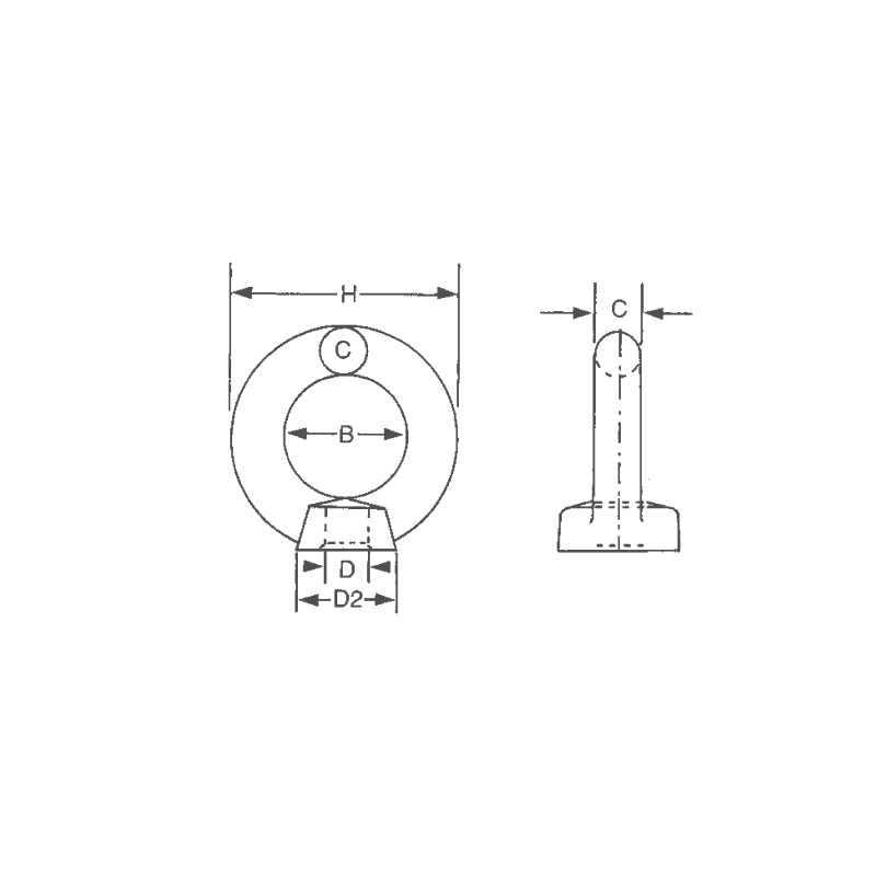 GOLFARE INOX 316 FEMMINA Ø MM.8