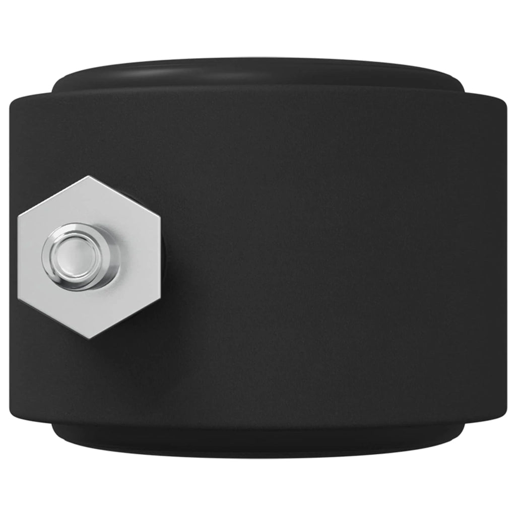 Ruote 2 pcs Nero 40,1 x 37,8 mm PP e Ferro 864776