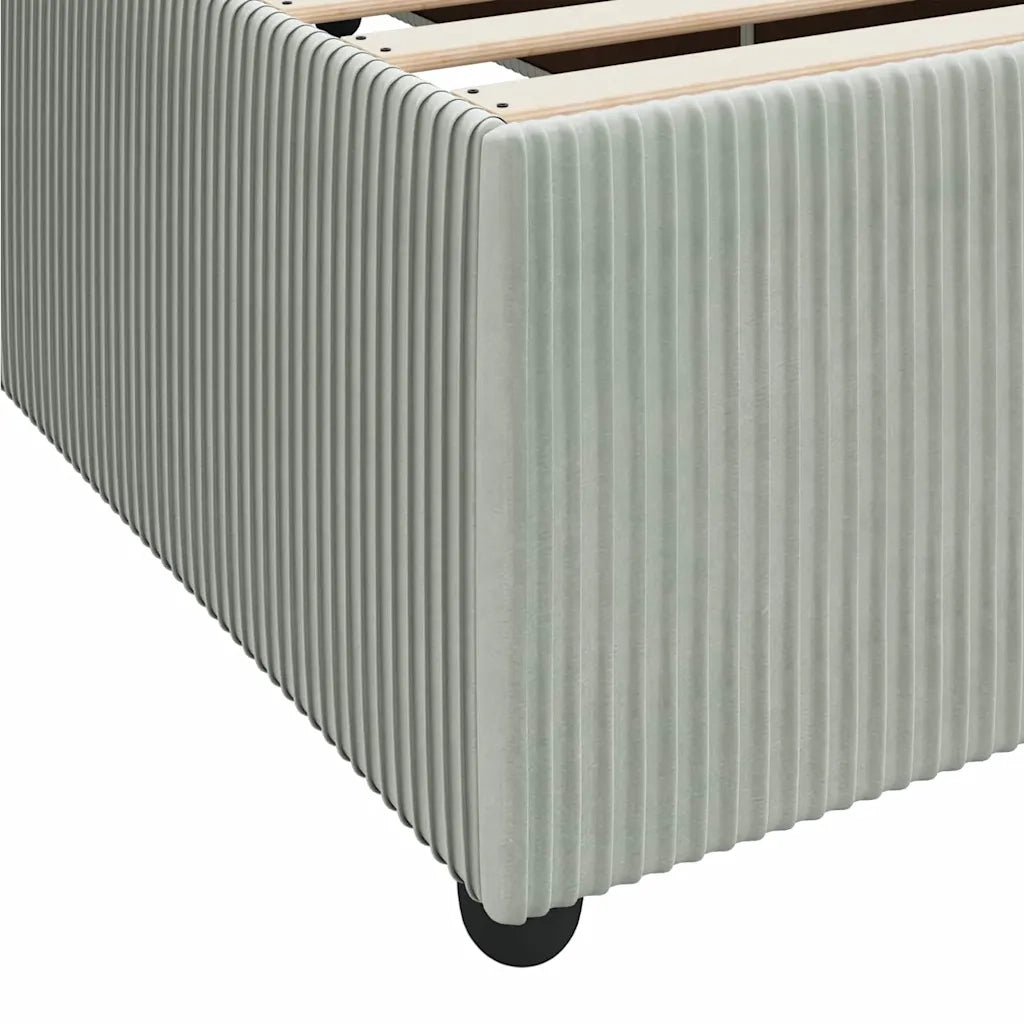 Struttura del letto Grigio chiaro 180 x 200 cm Tessuto 3398425