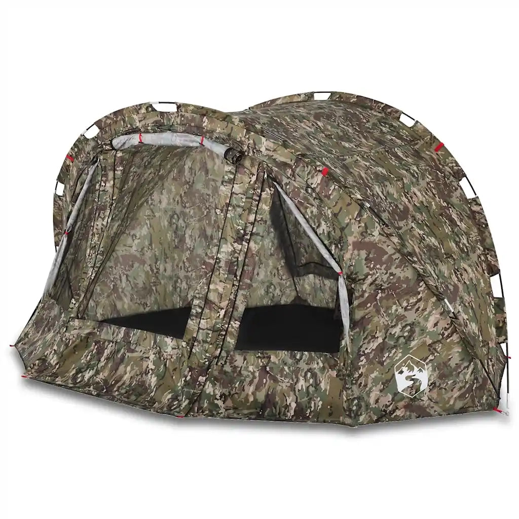 Tenda da Pesca per 4 Persone-Tenda da campeggio Mimetica Impermeabile 180822