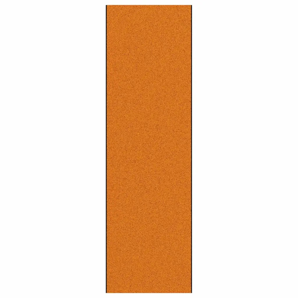Tappetino Altro Arancione e Nero 120 x 400 cm Poliammide e PVC 4100748