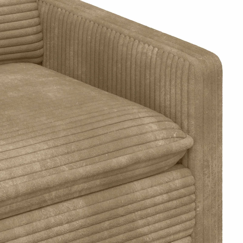 Set di divani 2 pcs Tortora Poliestere 3417058