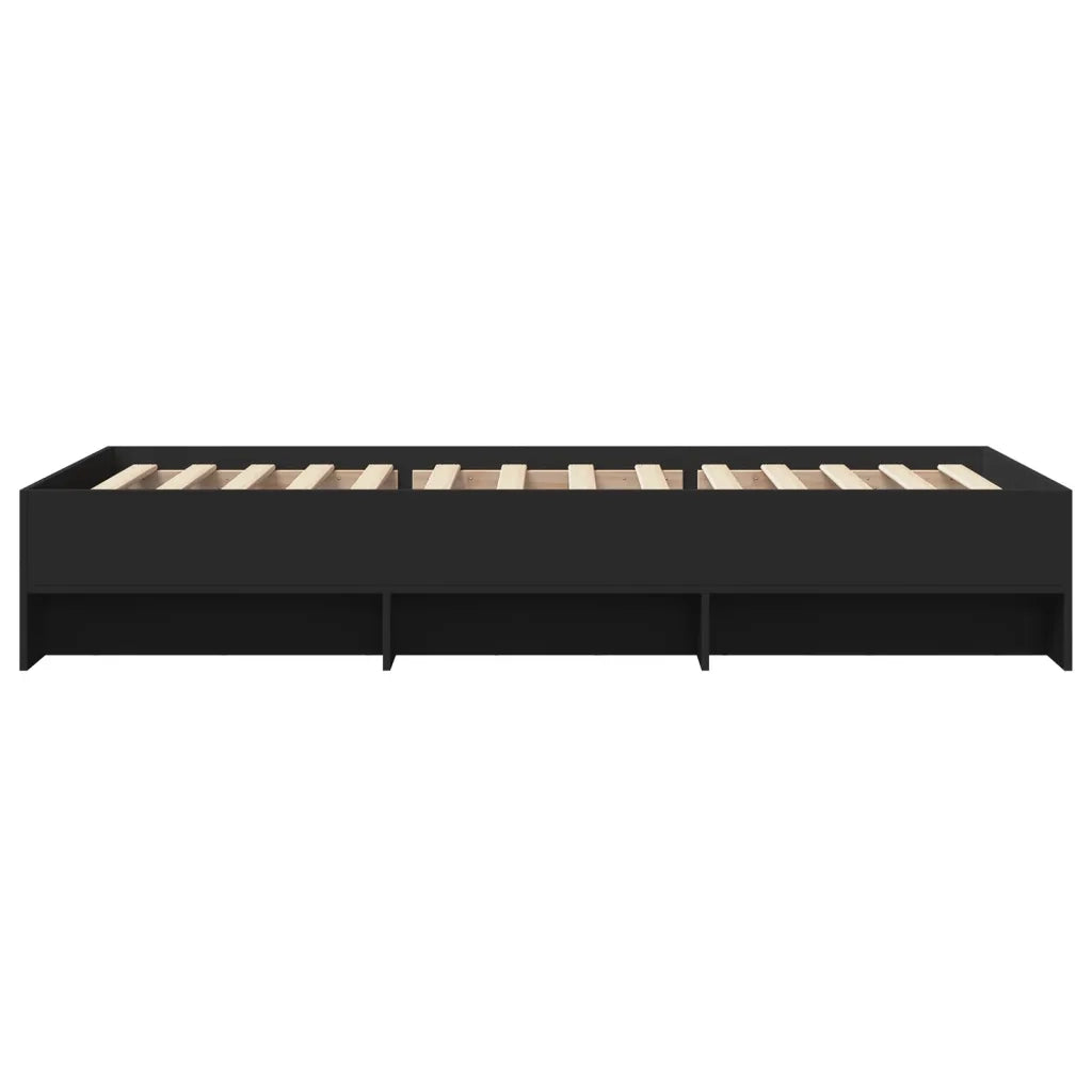 Giroletto Nero 90x200 cm in Legno Multistrato 3295675