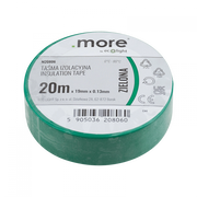 Nastro isolante verde 19 mm x 20 m Ecolight