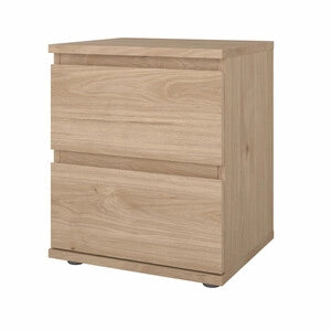 KIT COMODINO NOVA 2 CASS 40X34X48,2CM ROVERE