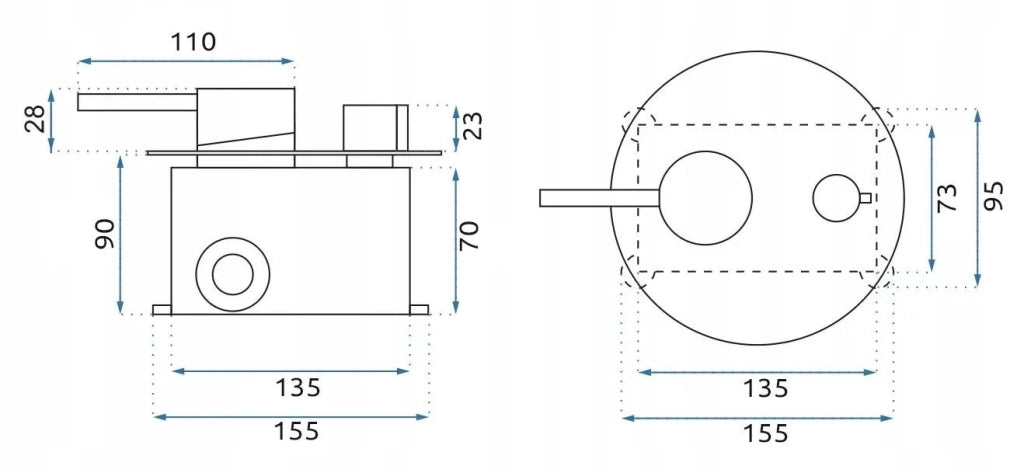Rubinetto Da Vasca Rea Lungo Titan + Box