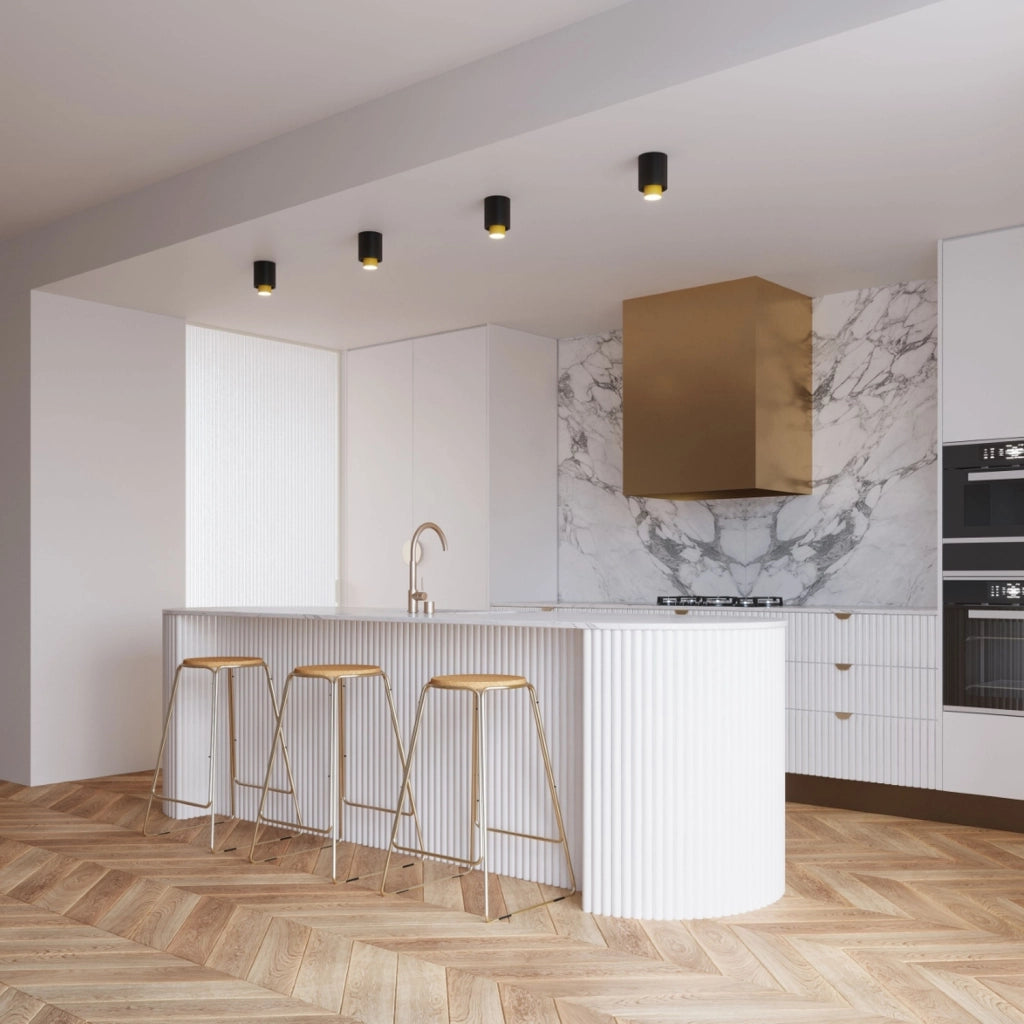 Lampada a soffitto NESI nero