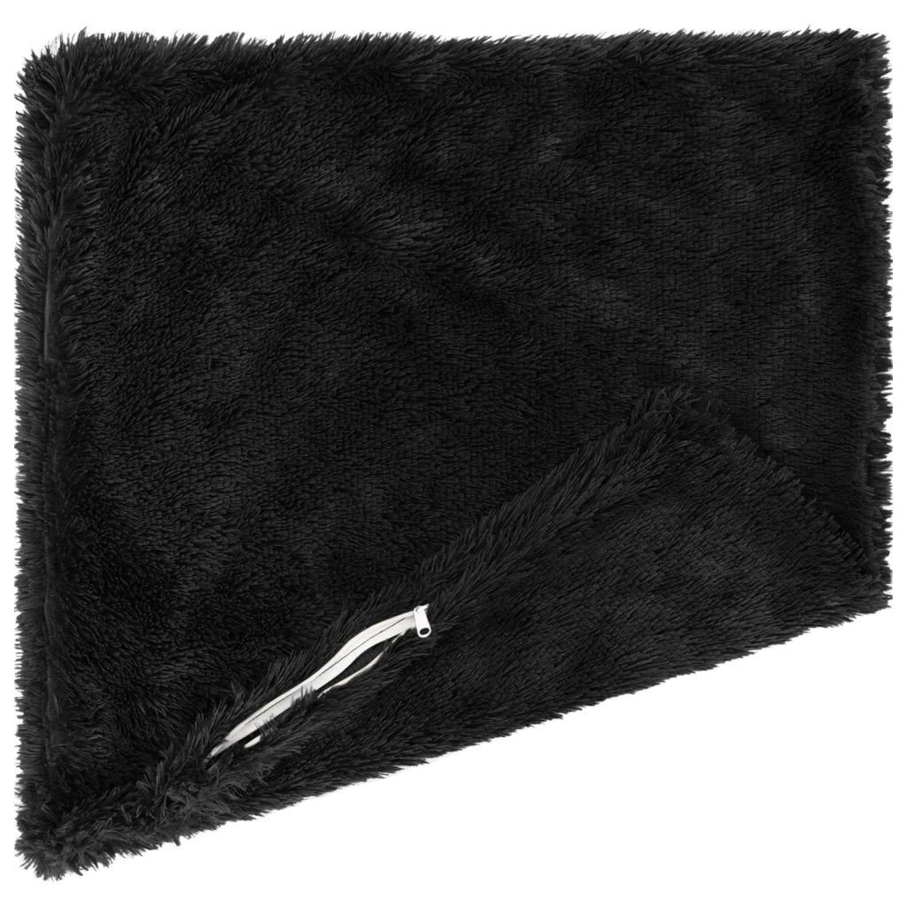 Federa 6 pcs HEERLEN Nero 45 x 45 cm Fleece PV 910604