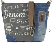 Borsa per donna in tessuto ecologico.