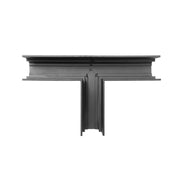 Connettore a T profondo nero per binari MT0001/0002 Maxlight