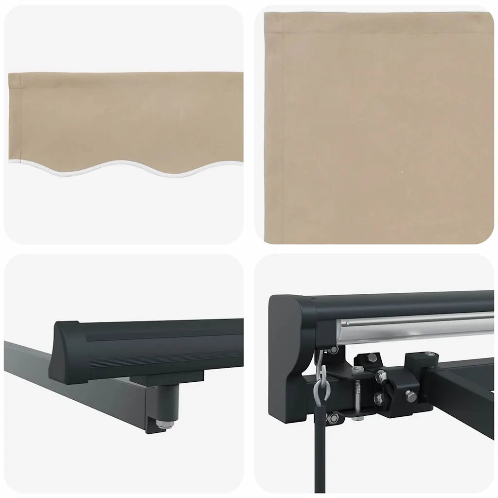 Struttura della tenda Beige 400 × 300 cm 3330621