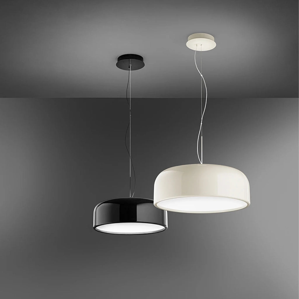 Sospensione Moderna Velia Metallo Nero Led 20W Dimmerabile Ip20