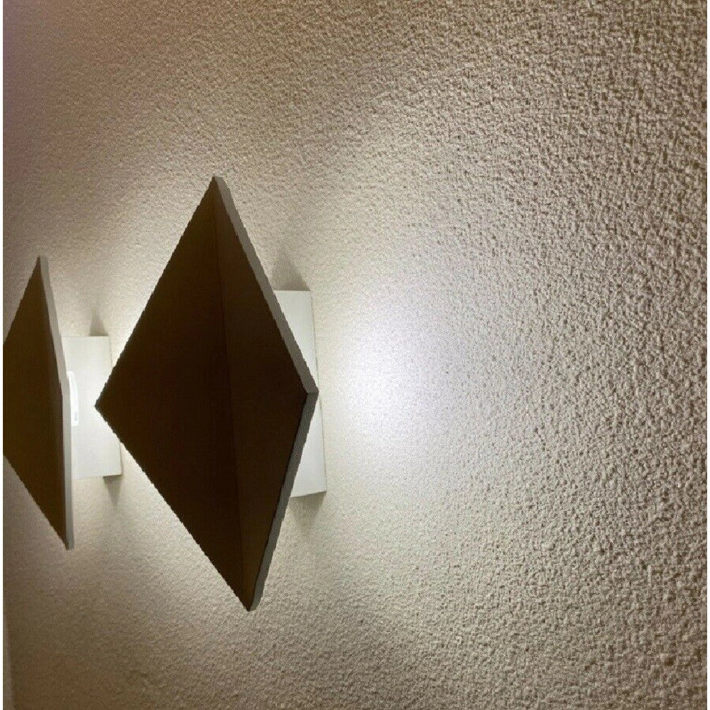 Trade Shop - Applique Da Parete Per Interni Con Led A Luce Bianca Naturale 4000k In Alluminio -