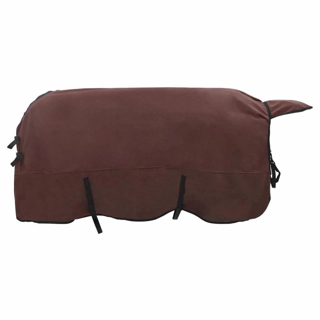 Coperta per Cavalli Marrone Scuro Completo 135 cm Poliestere 42013203