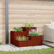 Vaso da giardino Ruggine 80 x 80 x 60 cm 865861