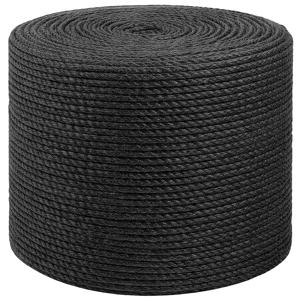Corda | Fune di Juta 6 Nero 100% juta Tossa