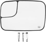 Specchio retrovisore per autisti con riscaldamento - specchio laterale - specchio retrovisore per autisti - lato guidatore - retrovisore - compatibile con DODGE RAM 1500/2500/3500 2005-2009 - vetro specchietto