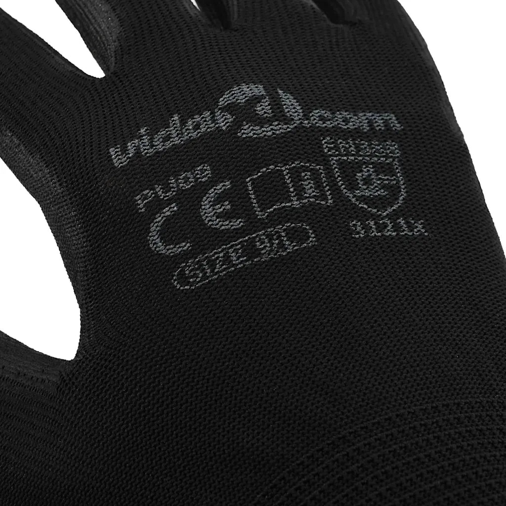 Guanti da Lavoro 24 pz Nero 9 / l Poliestere CFW5175147