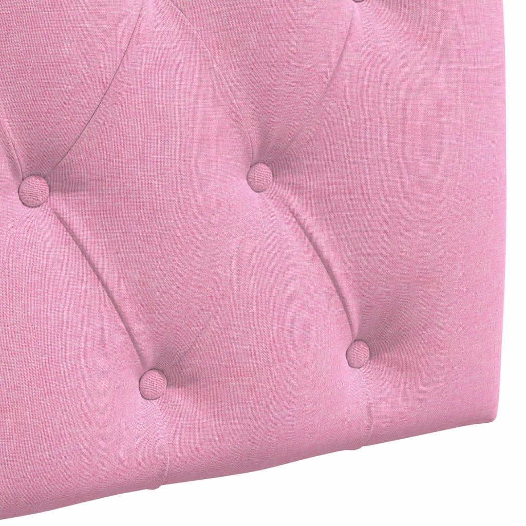 Testiera | Testata sospesa Rosa Tessuto