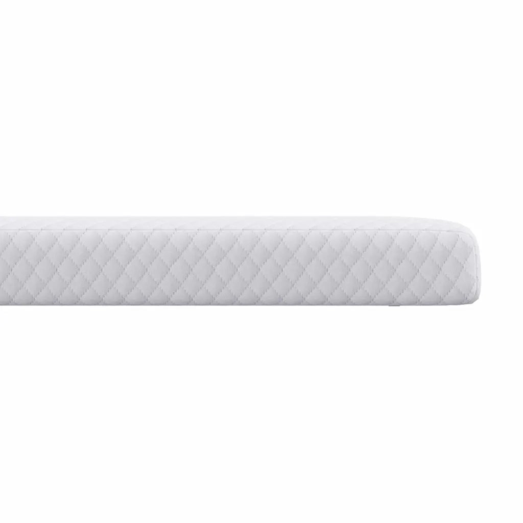 Topper per materasso Bianco 80 x 200 cm Tessuto Jacquard 4106221