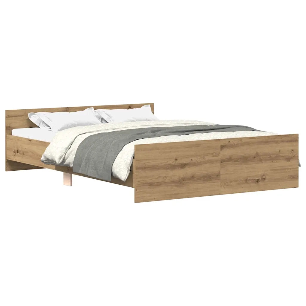 Giroletto senza Materasso-Struttura Letto Rovere Artigianale 120x200cm 138923