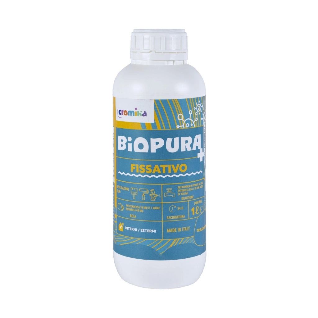 Fissativo antimuffa anticondensa alta concentrazione linea biopura cromika *** formato 1 lt, confezione 1