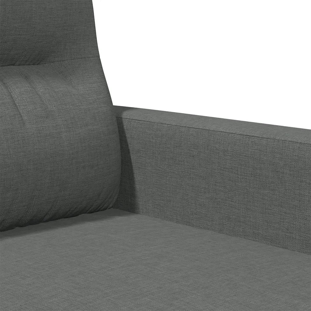Divano a 3 Posti Grigio Chiaro 180 cm in Tessuto 359244