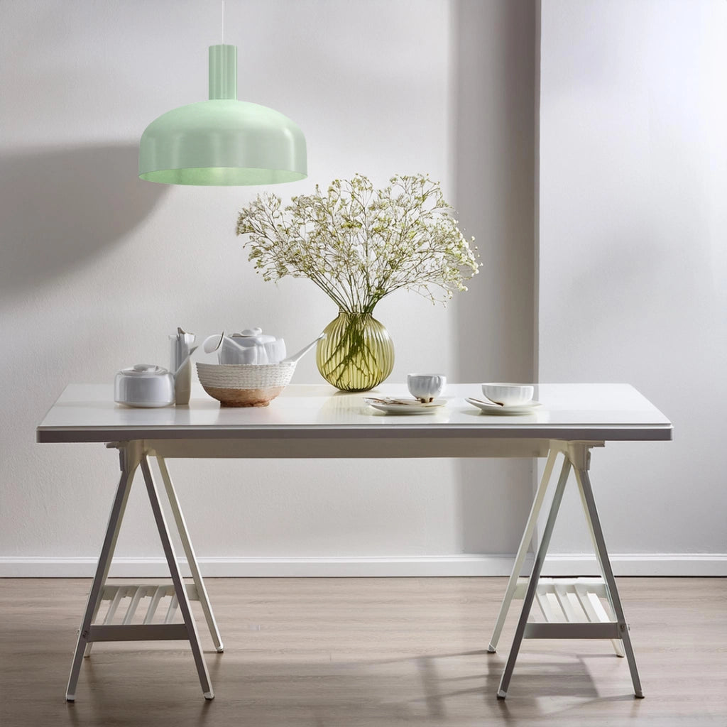 Lampada a sospensione scandinava Visby menta Ø30 E27