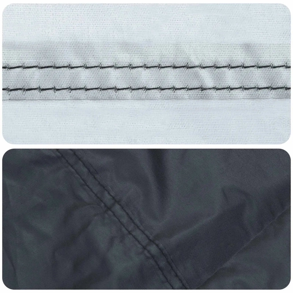 Copertura Tavolo Tinta unita Nero 152 x 92 x 15 cm Tessuto 4106101