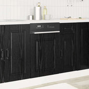 Pannello lavastoviglie Kalmar Rovere Nero 45 x 1,5 x 57 cm