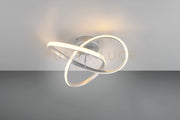 MEO PLAFONIERA LED 15W 1800lm, 3000K CIRCOLARE ALLUMINIO D. 40CM