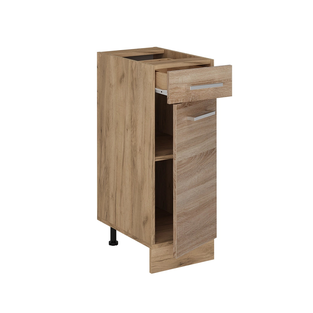 Vicco Mobiletto base per cucina Sonoma 30 cm , PL Antracite