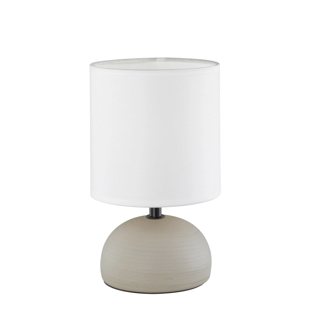 LAMPADA DA TAVOLO LUCI E14 D.14XH23CM CAPPUCCINO