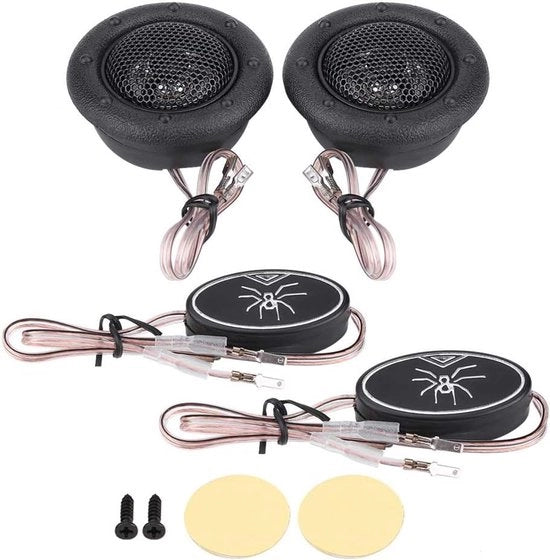 Tweeter Auto a Potenza Elevata Ronde - 12V 150W - Set a 2 Pezzi.