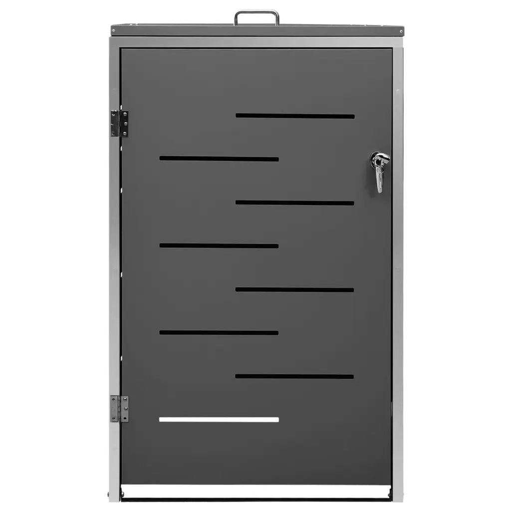 Copribidone per Spazzatura Singolo 69x77,5x112,5cm Acciaio Inox 149554