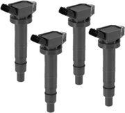 Kit di accensione 4 pezzi - Sostituzione diretta - Per Toyota - Numero di riferimento OE 90919-02248 - Materiale ABS metallo - Dimensioni totali 15,5x7,4x4cm - Modulo di accensione