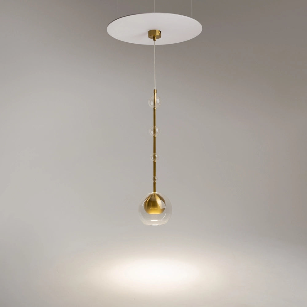 Maytoni Lampada a Sospensione Moderna Ros 1 Luce GU10 ottone metallo