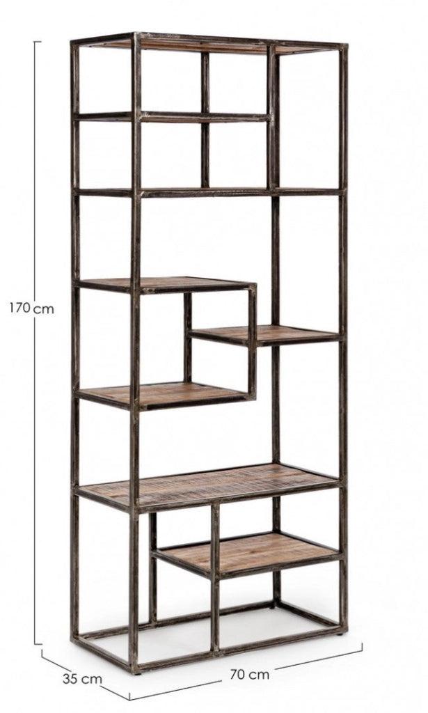 Libreria 70x35x170h cm Elmer