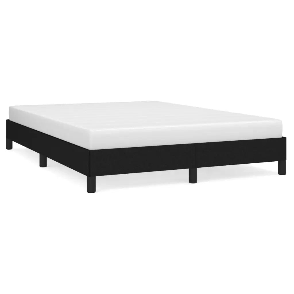 Giroletto senza Materasso Nero 140x200 cm in Tessuto 346722