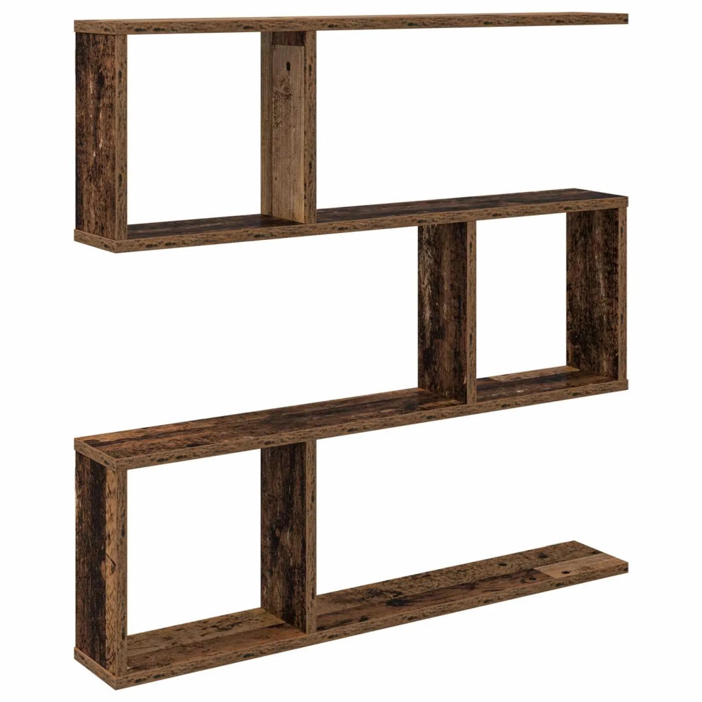 Scaffale da parete Legno antico 80 x 12 x 79,5 cm 8012282