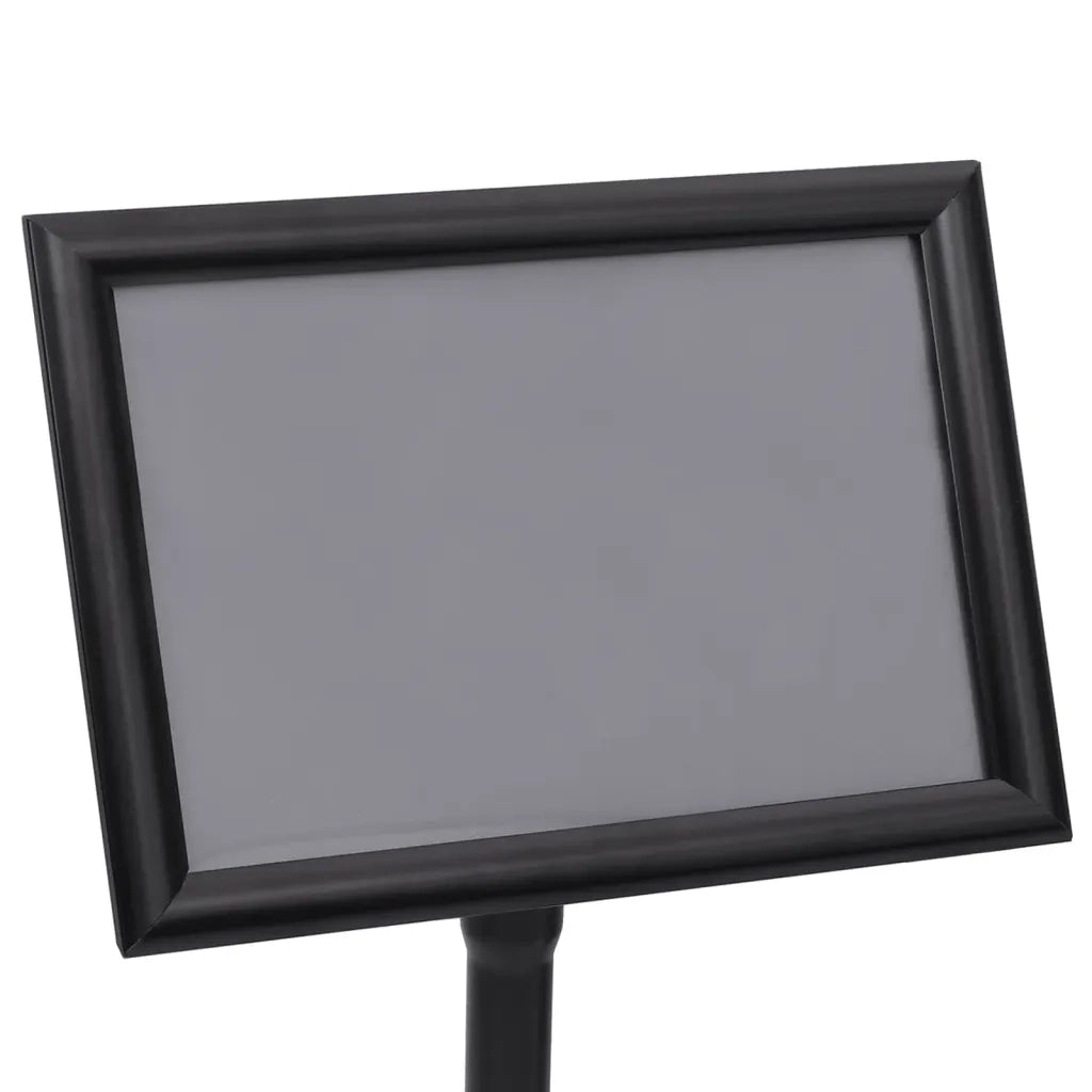 Piedistallo per Poster A3 Nero in Lega di Alluminio cod mxl 58880