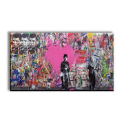 Celebrity -  Quadro Canvas Contemporaneo su telaio in legno Misura: 70X50 cm