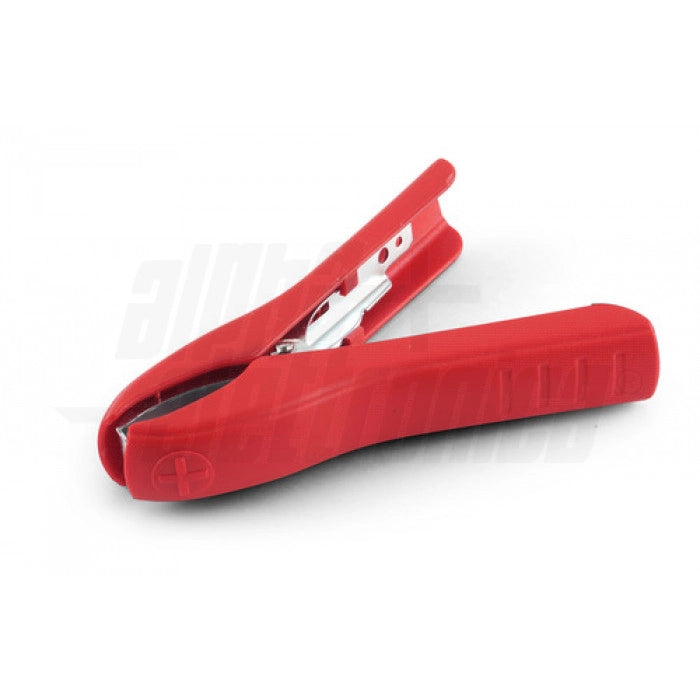 Pinza per batterie completamente isolata 50a rossa