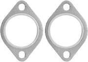 Pacco di guarnizioni di scarico 2 pezzi - Sostituzione per 18107502346 - Resistente al calore - Resistente al olio - Installazione facile - Adatto per E36/E39/E46/E53/E70/E83/E85 - Guarnizione di scarico