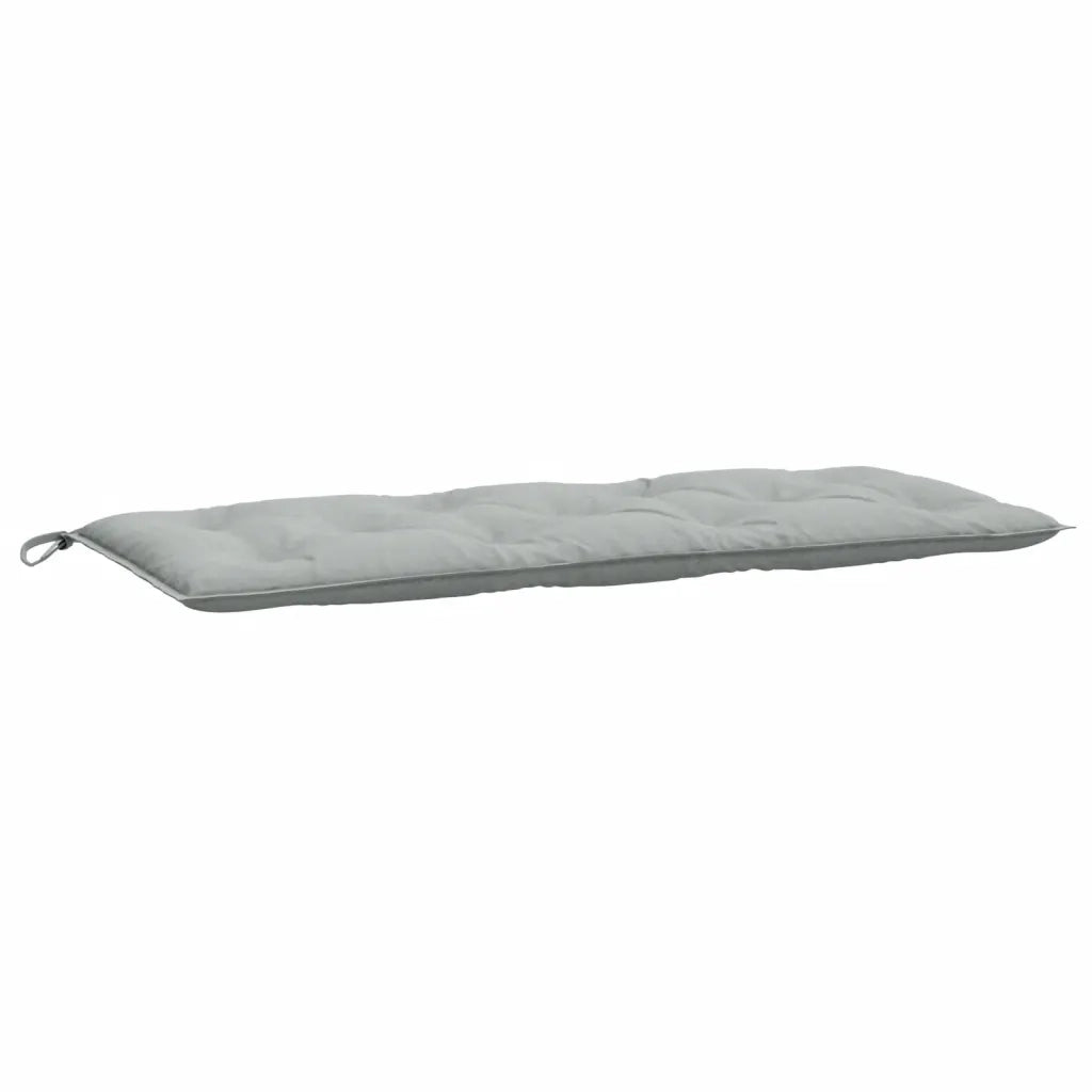Cuscini Panca Giardino 2pz Grigio Chiaro MÃ©lange 120x50x7cm